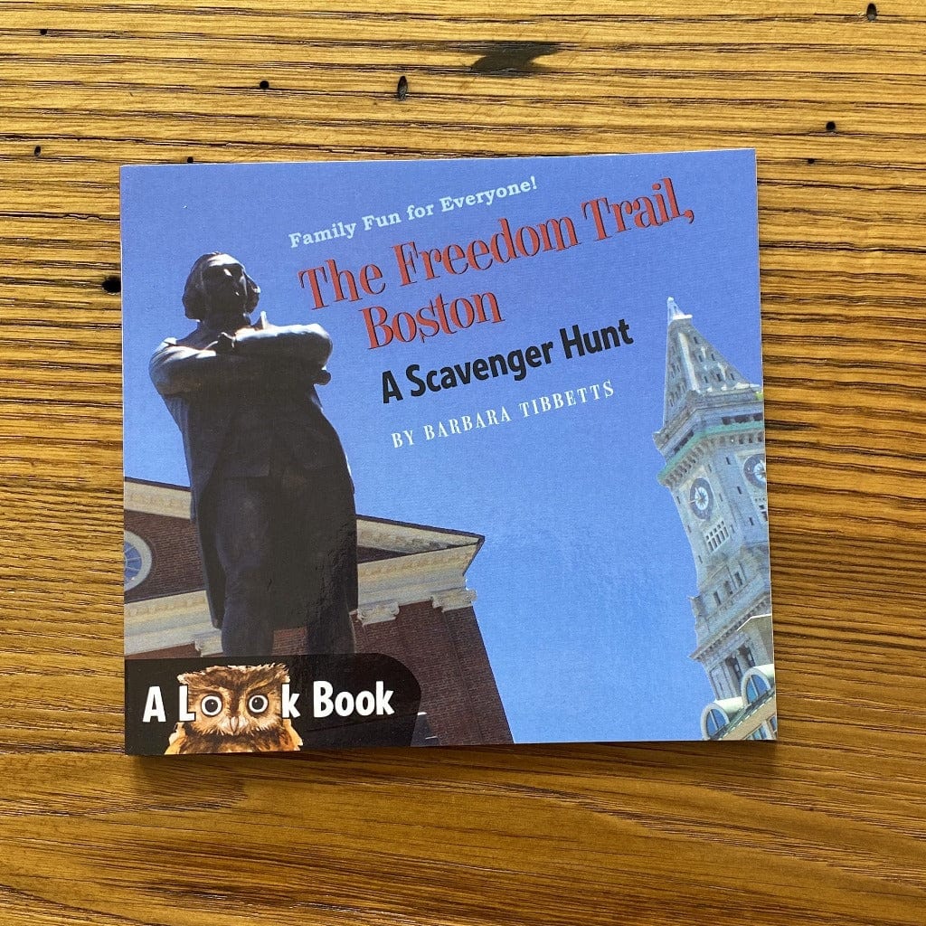 The LOOK Book "The Freedom Trail, Boston: A Scavenger Hunt" from the History List Store