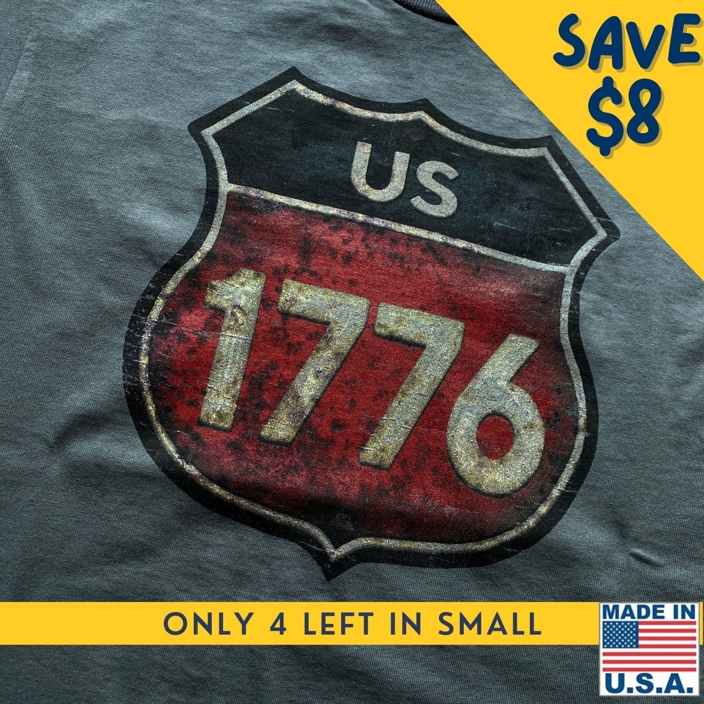 "Route 1776" T-shirt – Historic Road Trip Shirt from The History List Store
