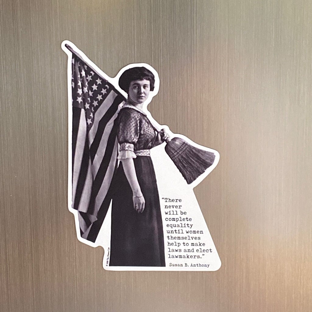 Women's Suffrage with Susan B. Anthony Quote Magnet from the History List Store