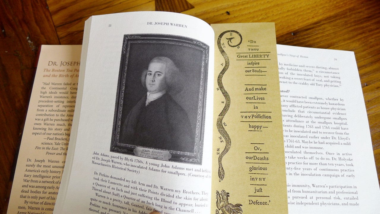 Revolutionary Bookmark: Massachusetts Spy from The History List Store