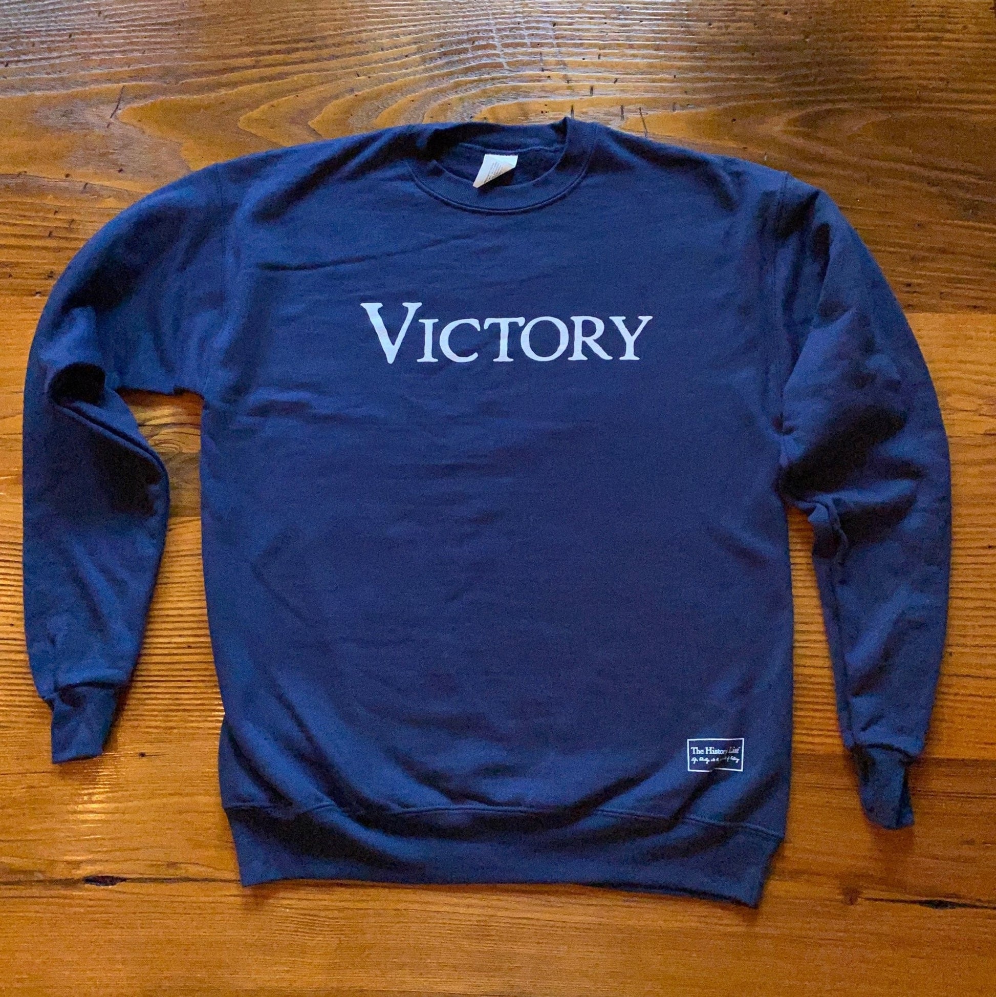 "Victory" crewneck sweatshirt from the History List Store