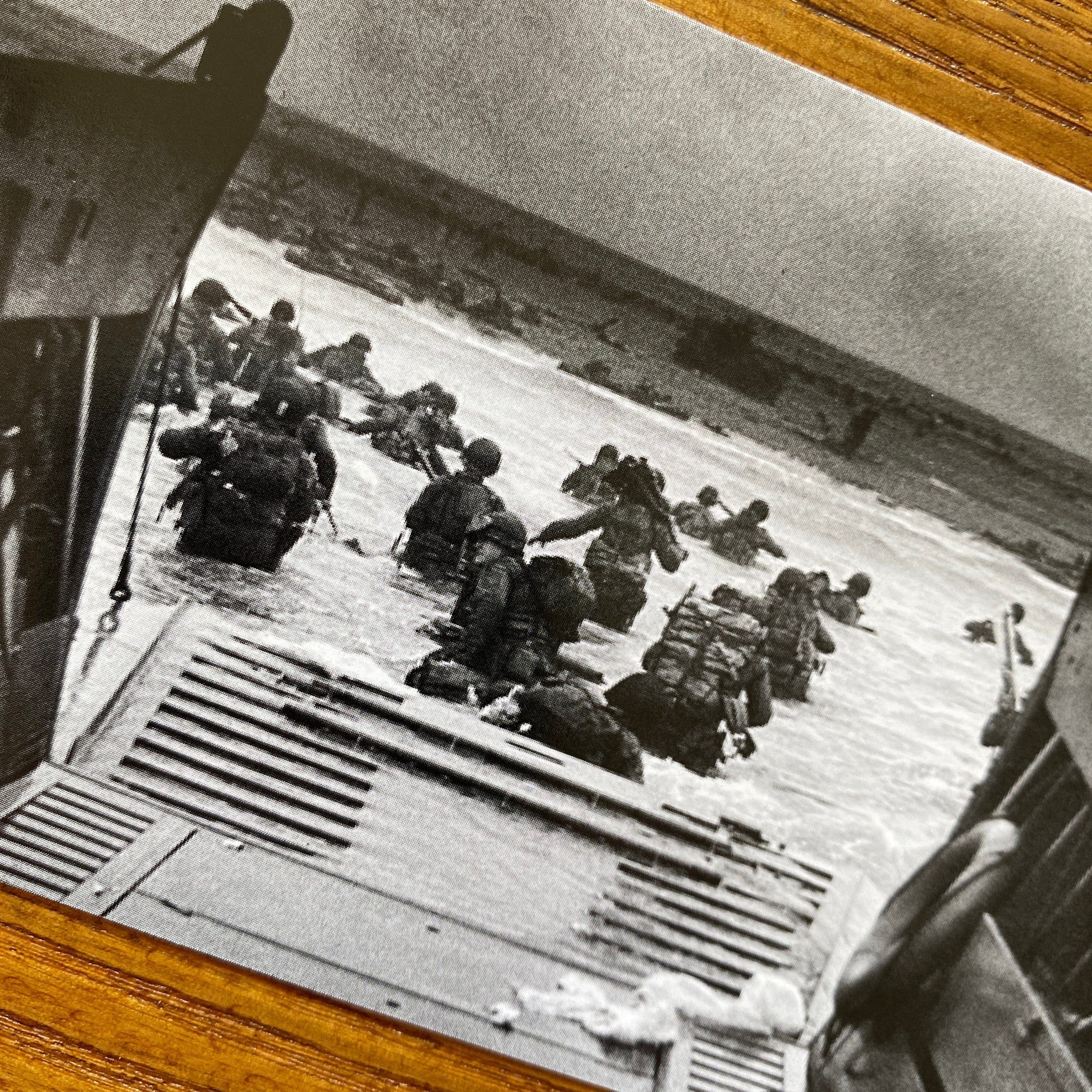 Front close-up of D-Day Landing Bookmark from The History List store