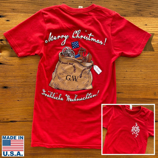 George Washington's Christmas Day Crossing of the Delaware Made in America Shirt — The Christmas shirt for history nerds