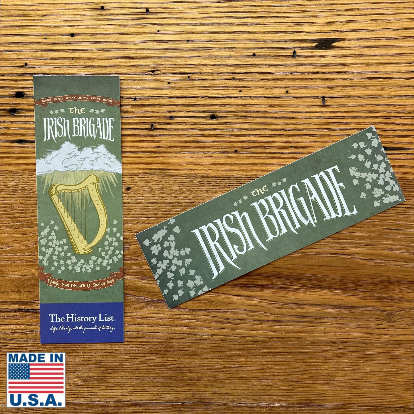 The Civil War "Irish Brigade" Bookmark