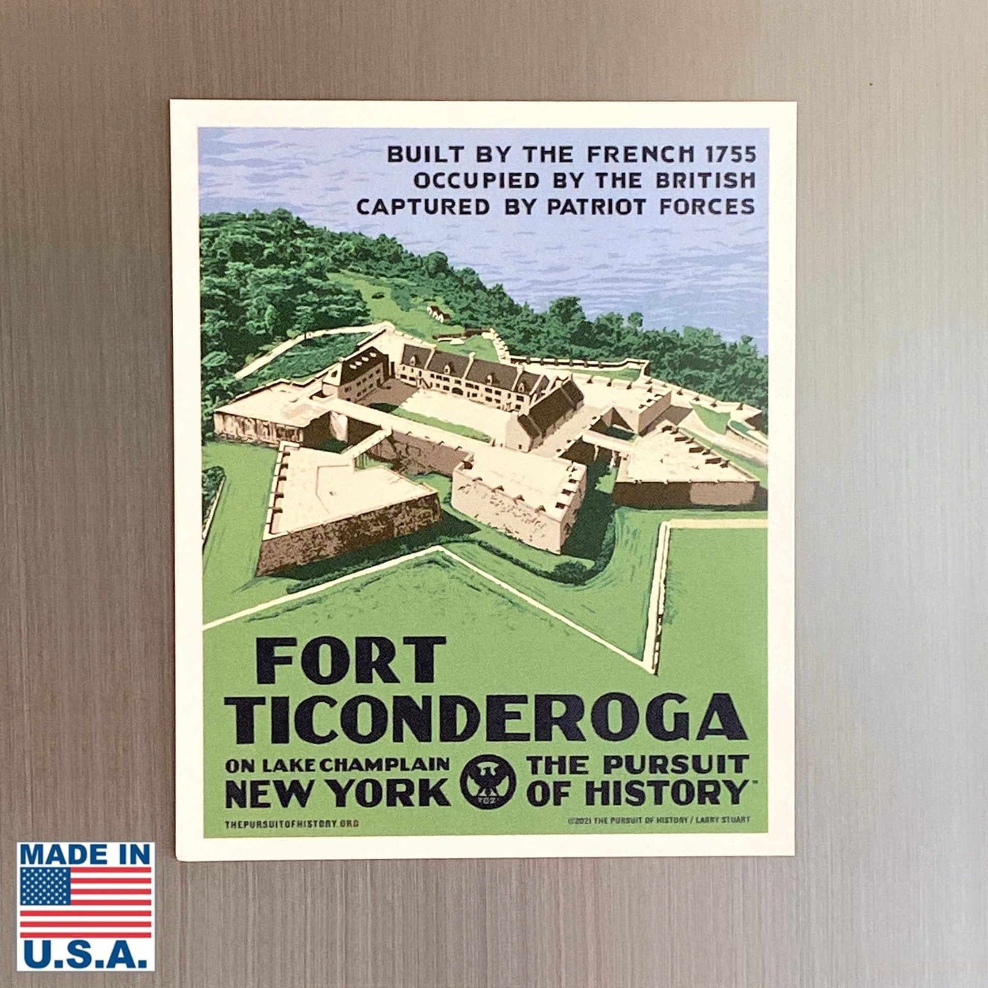 Fort Ticonderoga Magnet from the History List Store