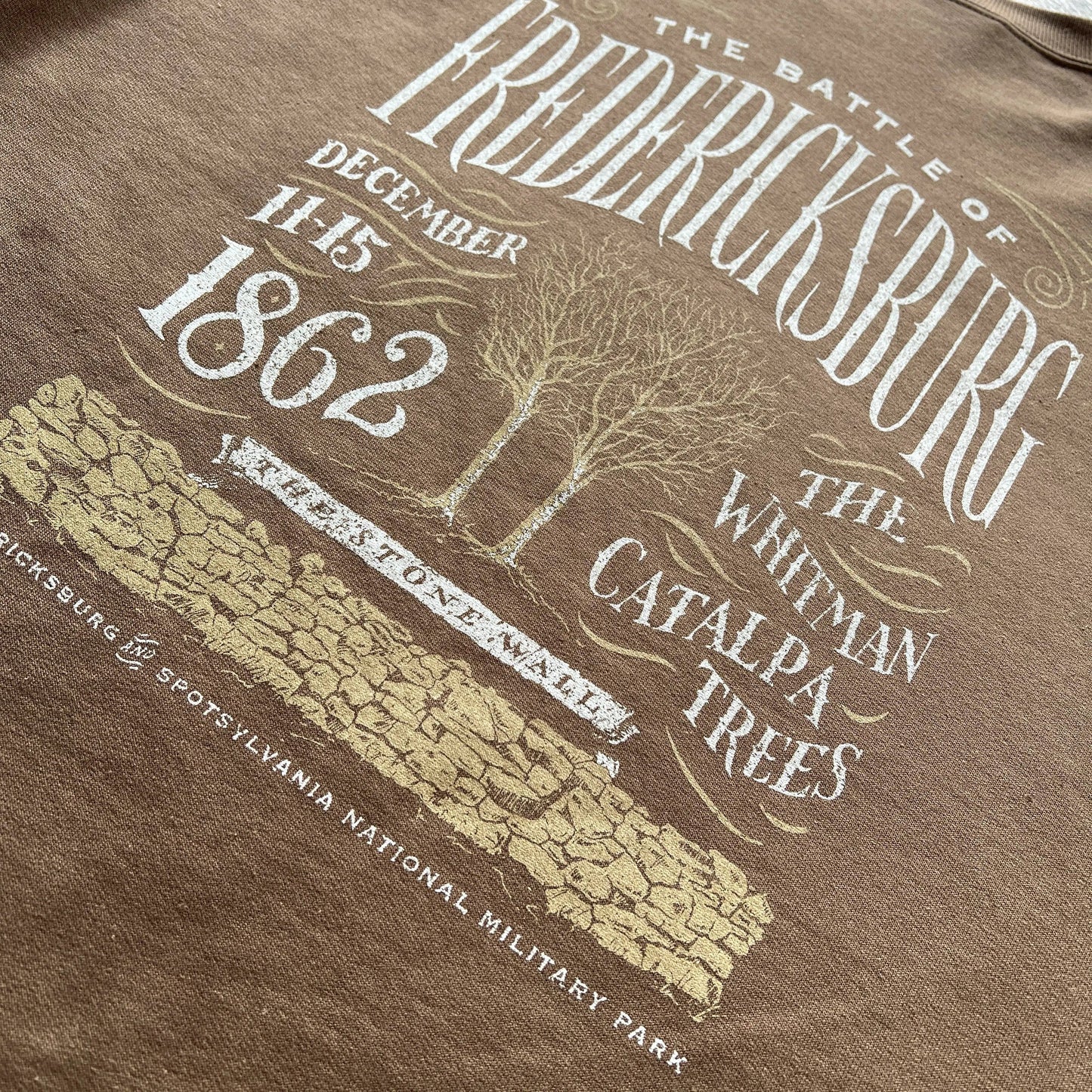 "The Battle of Fredericksburg — December 11-15, 1862" Crewneck sweatshirt