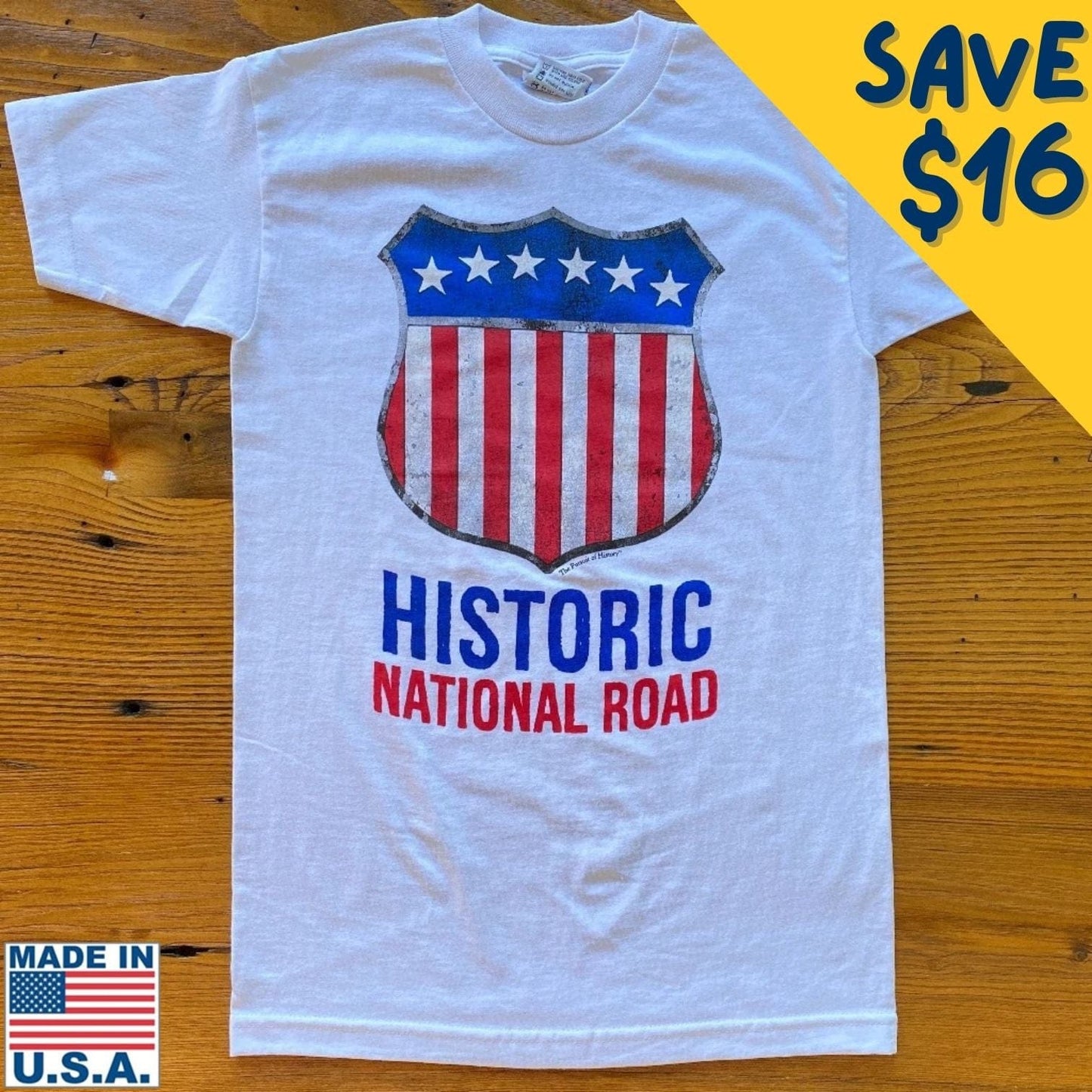 "Historic National Road" T-shirt