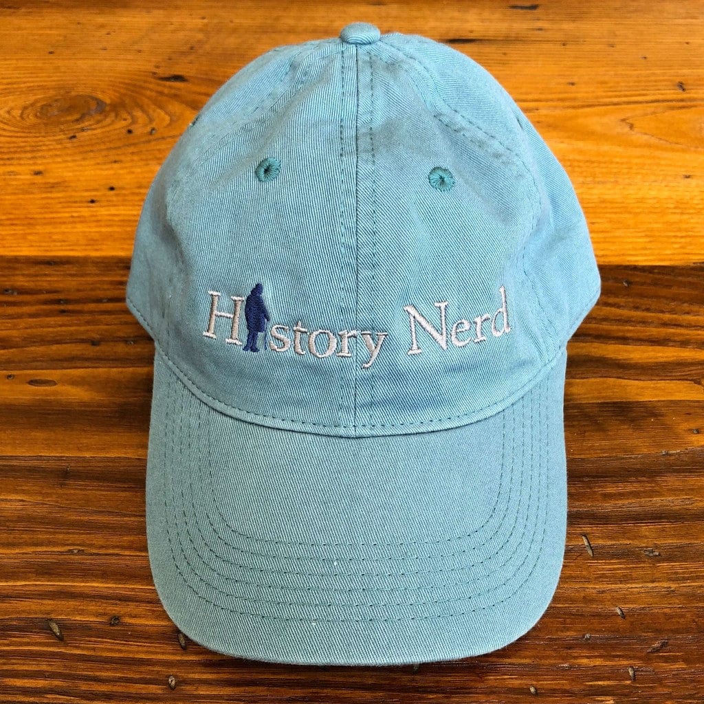 Embroidered "History Nerd" with Ben Franklin cap - Bluegrass from The History List Store