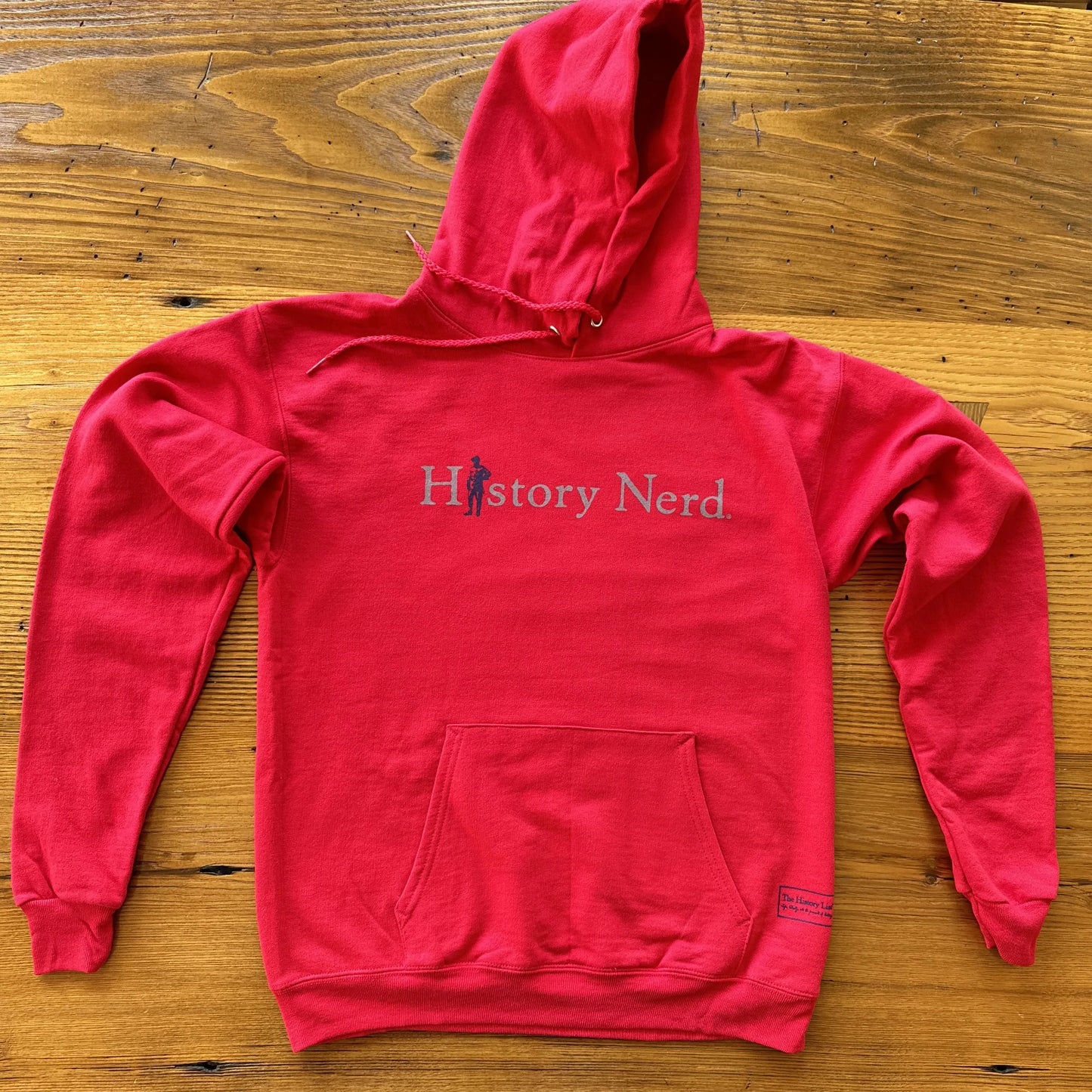 HISTORY NERD® with Teddy Roosevelt - Hooded sweatshirt from The History List store