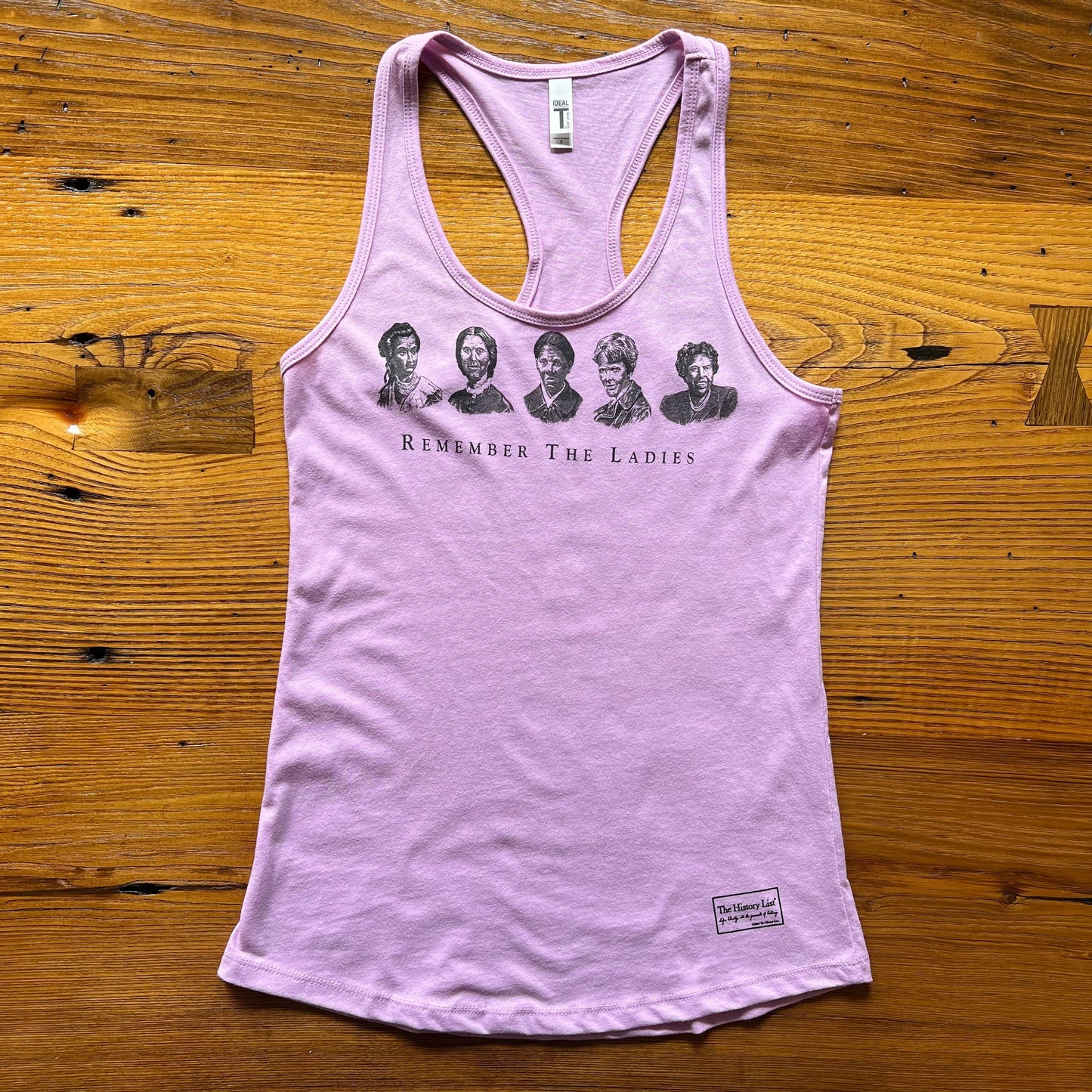 "Remember the Ladies" Women's tank top — Straight design from The History List store