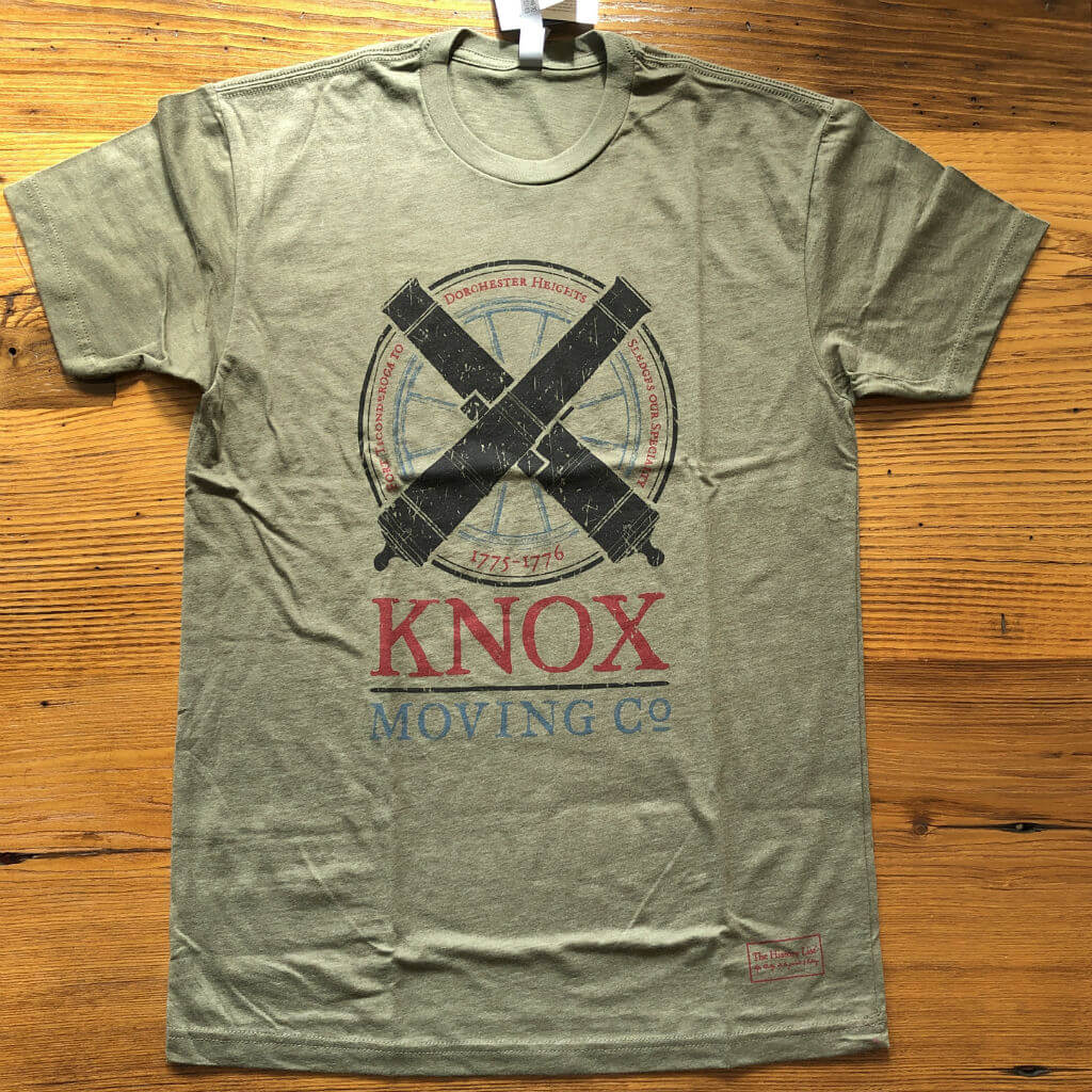 "Knox Moving Co." Shirt - Military Green from The History List Store