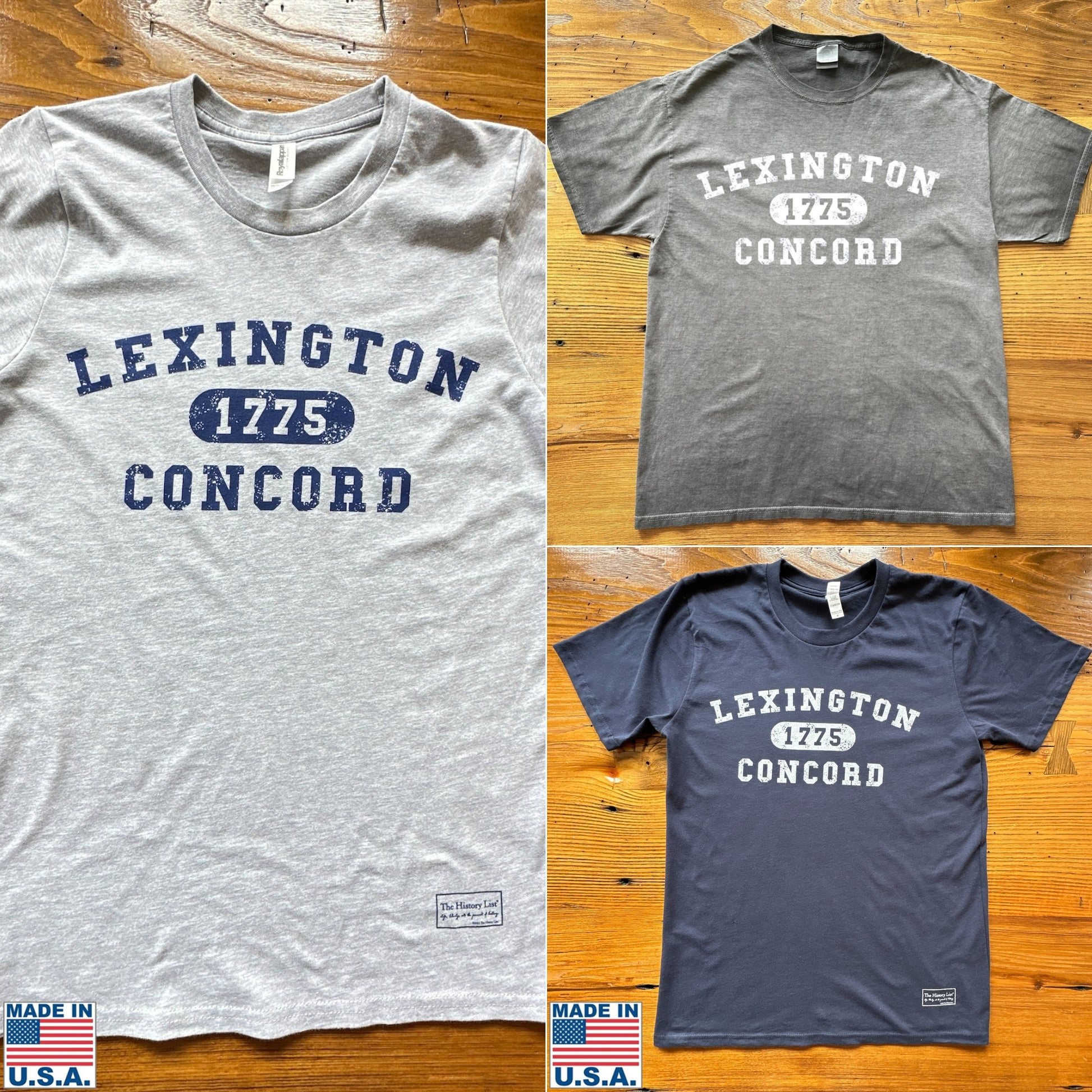 1775 Lexington and Concord Shirt from The History List store