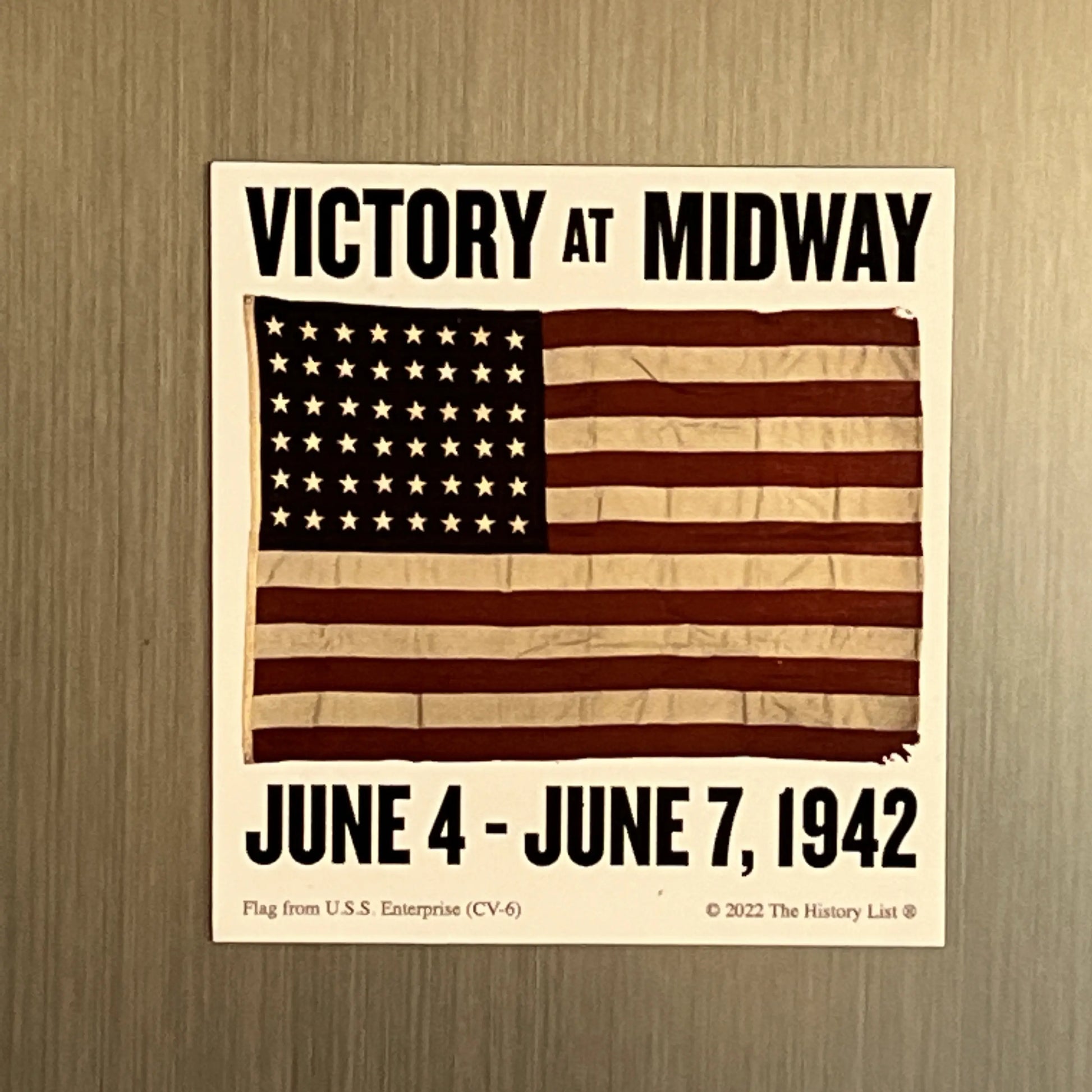 "Victory at Midway" Magnet from The History List store