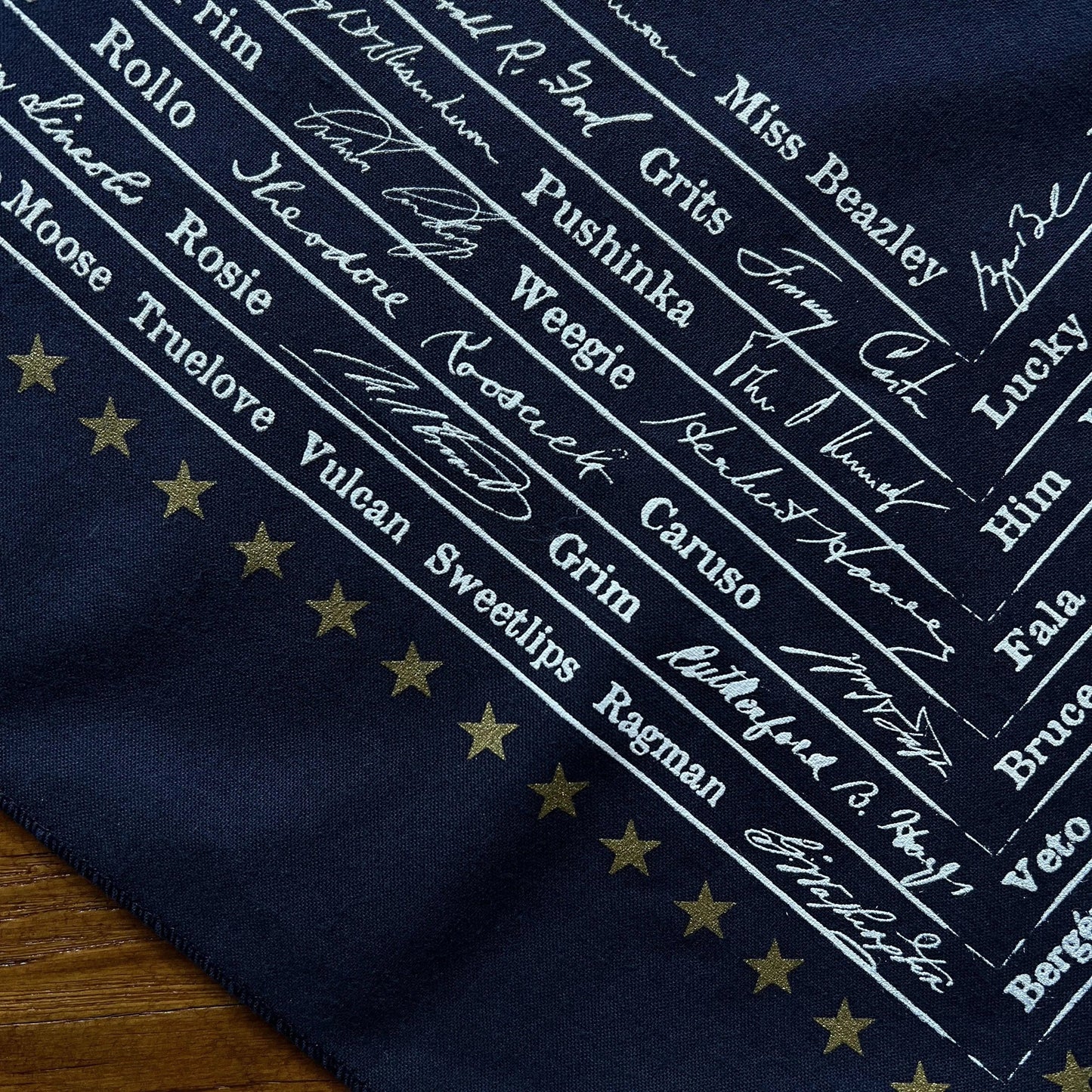 Presidential Dog Bandana — Made in the USA