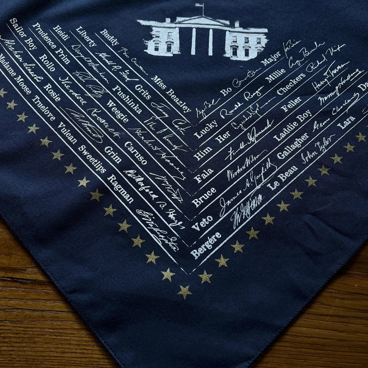 Presidential Dog Bandana — Made in the USA