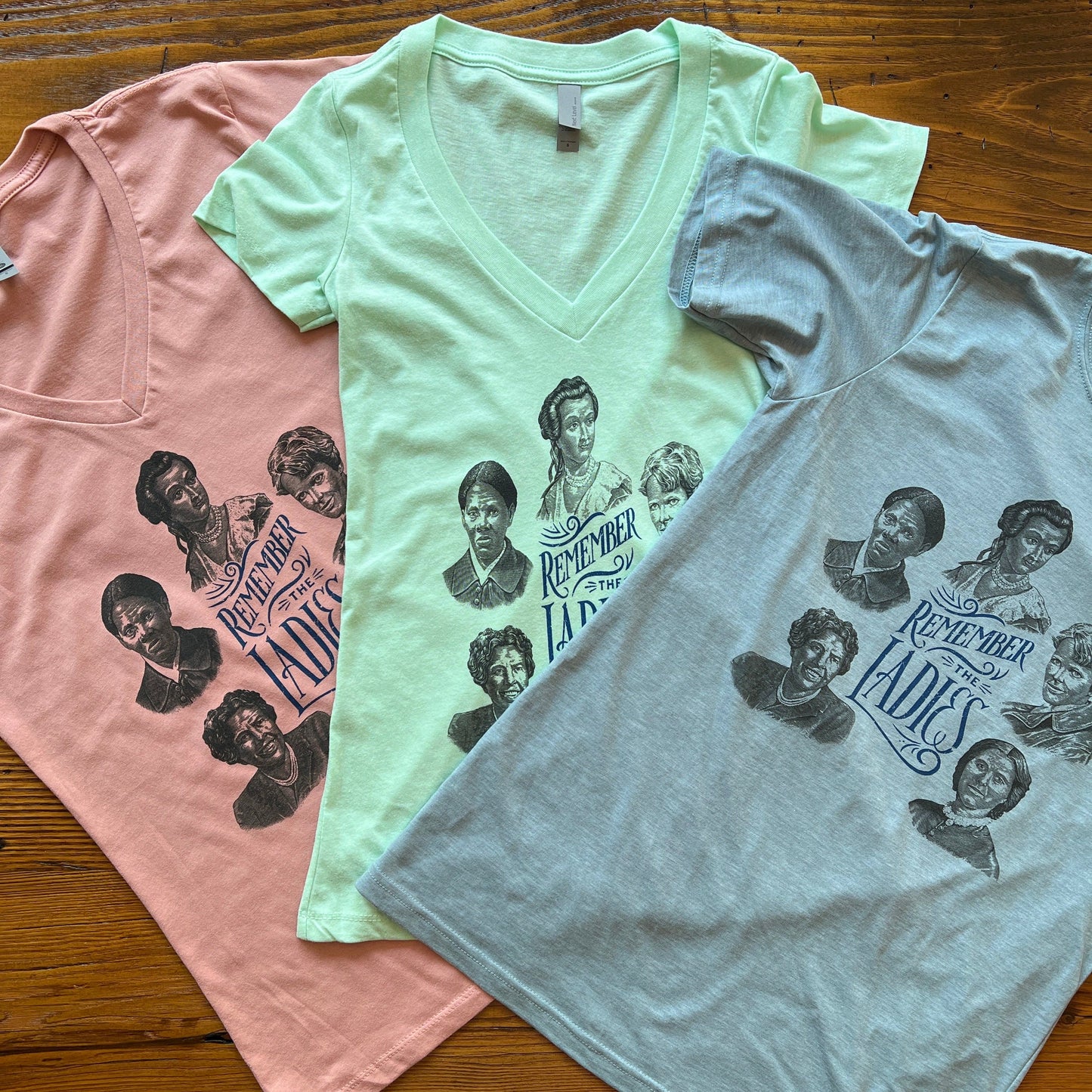 All "Remember the Ladies" Shirts — Circular design from The History List store