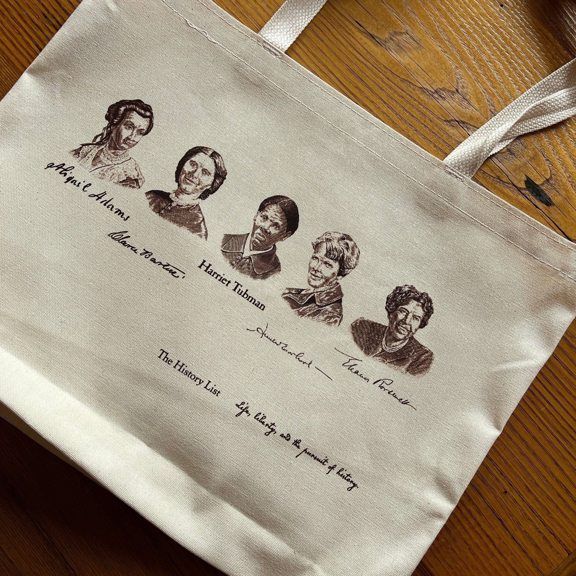 Classic Authors on the Page Tote Bag // 