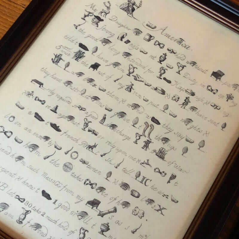 Set of Revolutionary Documents: "America to her Mistaken Mother" and "Britannia to America" from The History List Store