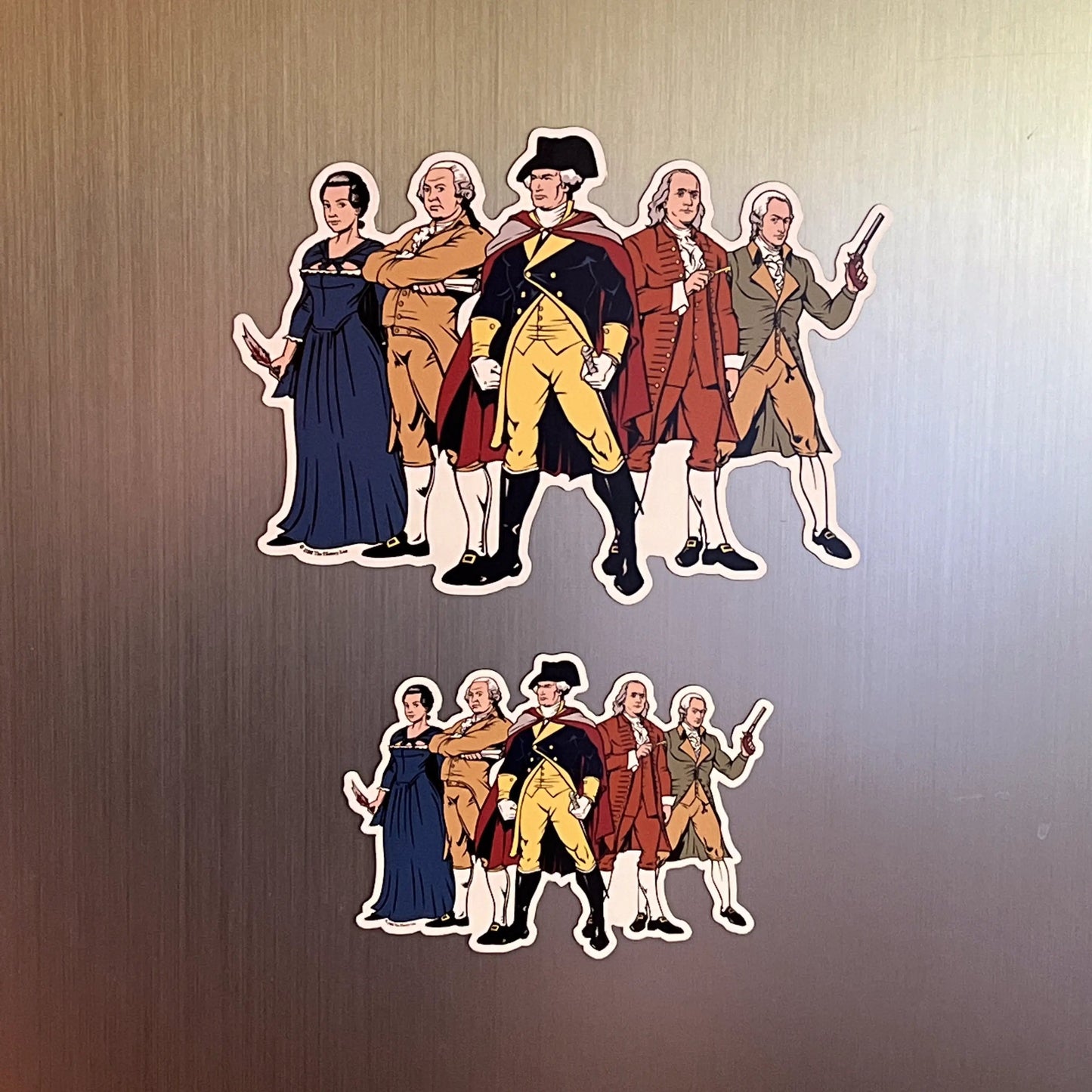 "Revolutionary Superheroes" with George Washington Magnet from The History List store
