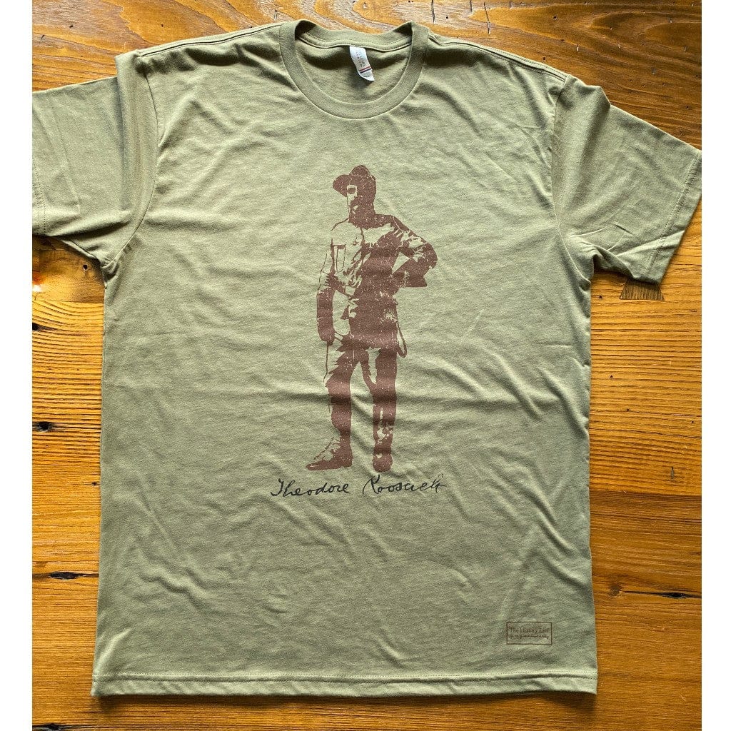 Military Green Theodore Roosevelt "Signature Series" Shirt from the History List Store