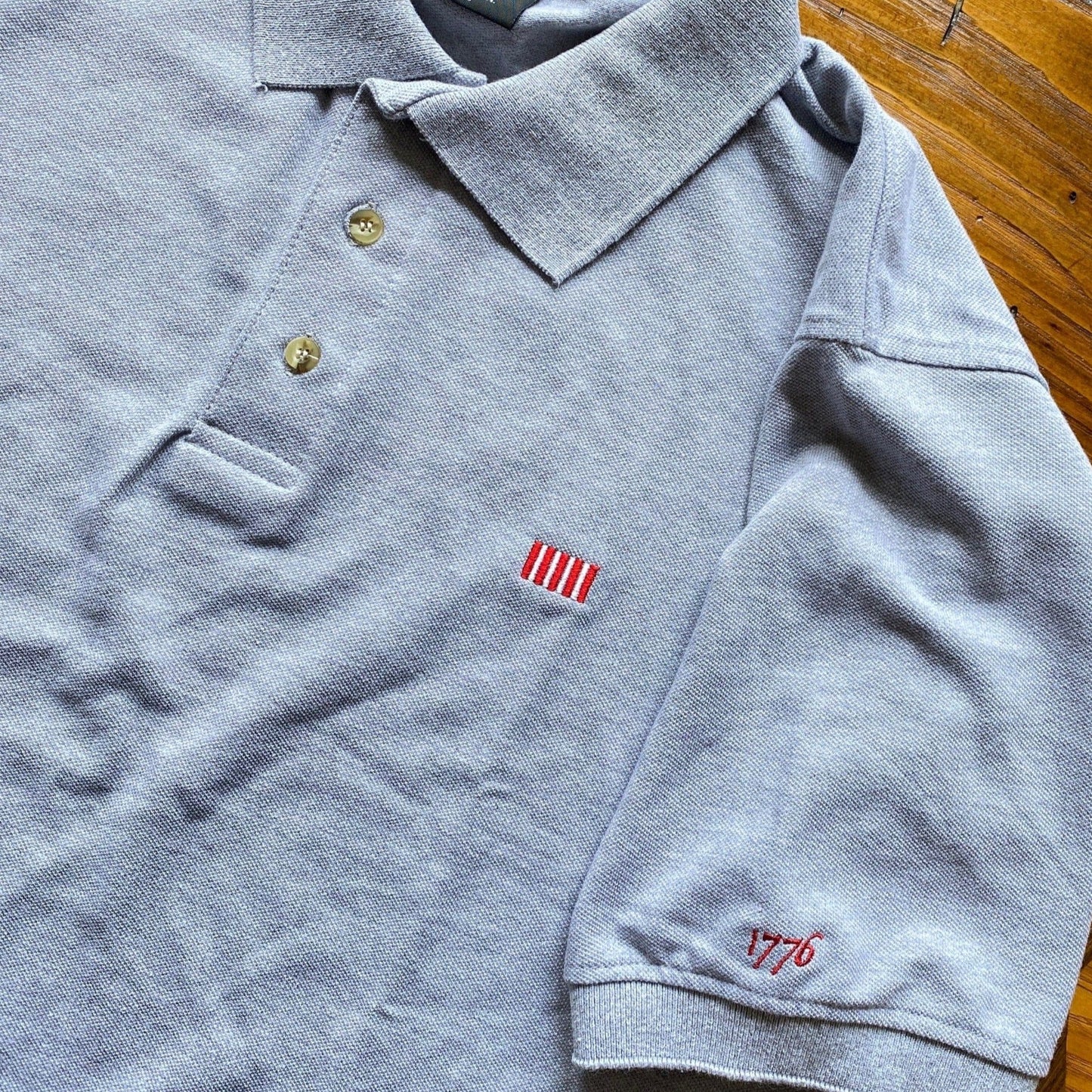 Embroidered "Sons of Liberty" 1776 Polo shirt— From the History List Store 