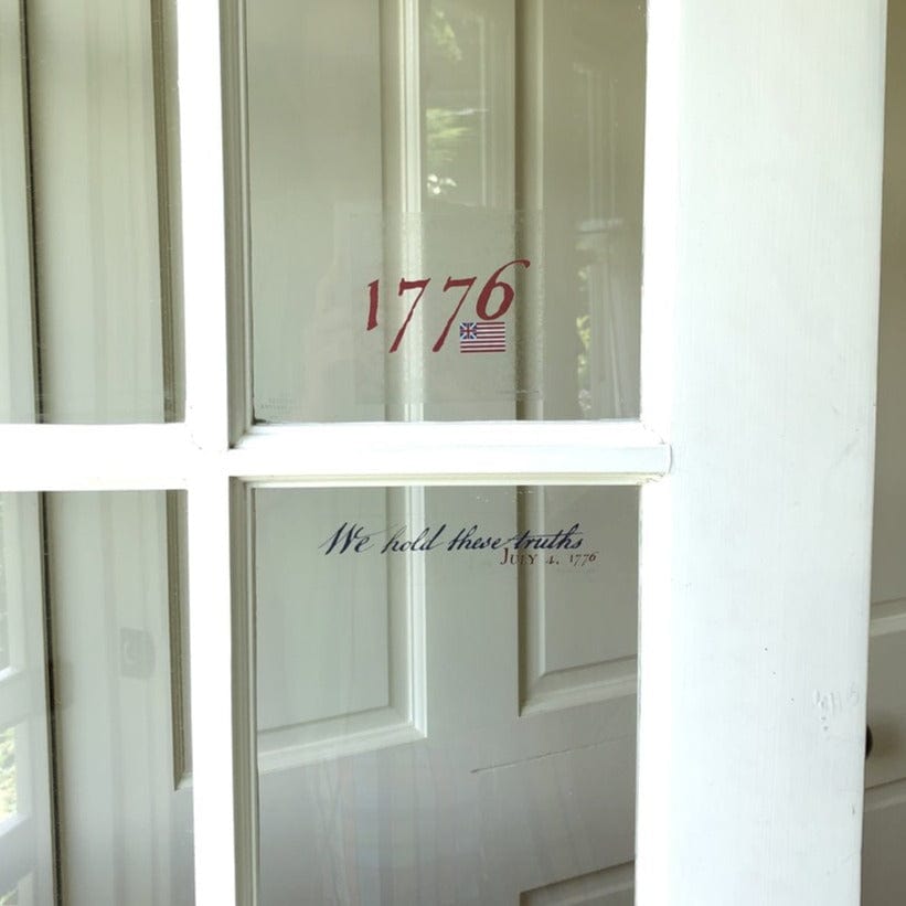 "1776" Static Cling from The History List Store
