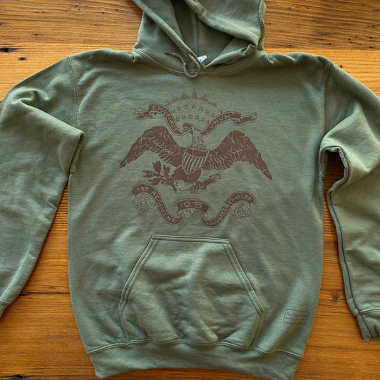 Teddy Roosevelt "Rough Riders" Hooded sweatshirt