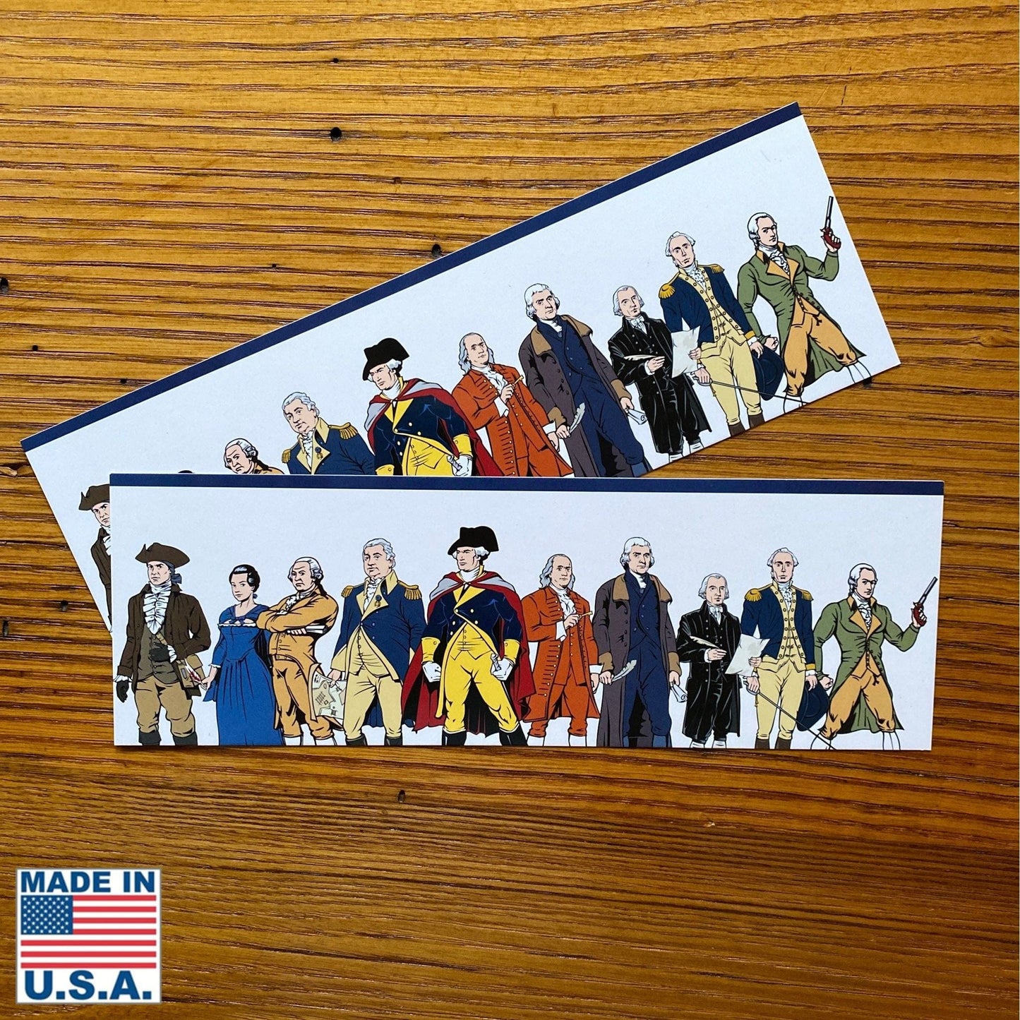 Ten "Revolutionary Superheroes" Bookmark from the History List Store