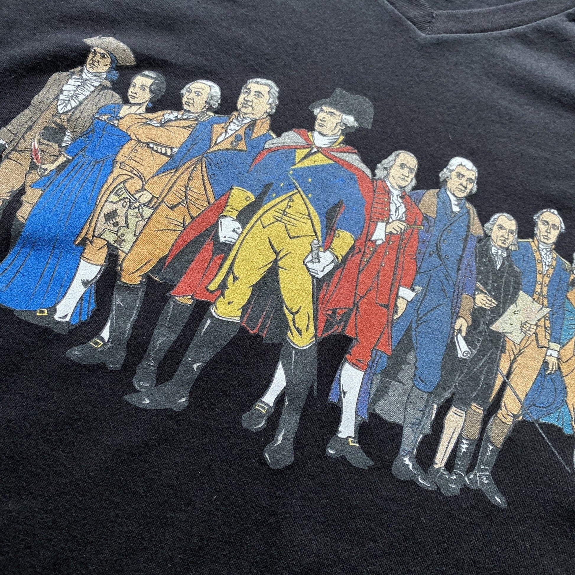 Close-up Ten "Revolutionary Superheroes" V-neck shirt from the History List Store
