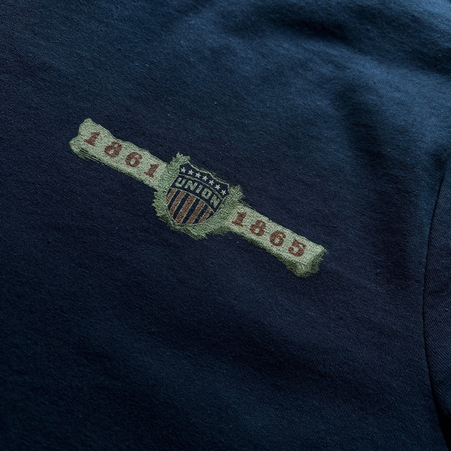 Front close-up of "The Army of the Potomac" Shirt from The History List store