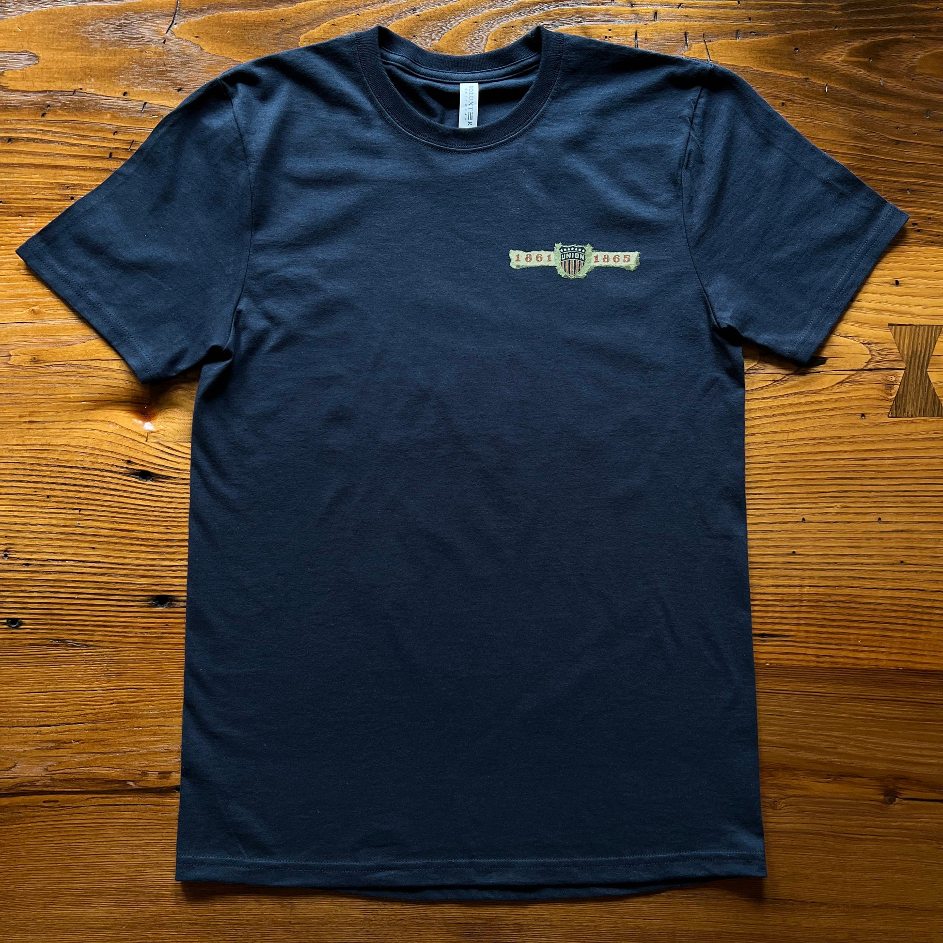 Front of "The Army of the Potomac" Shirt from The History List store
