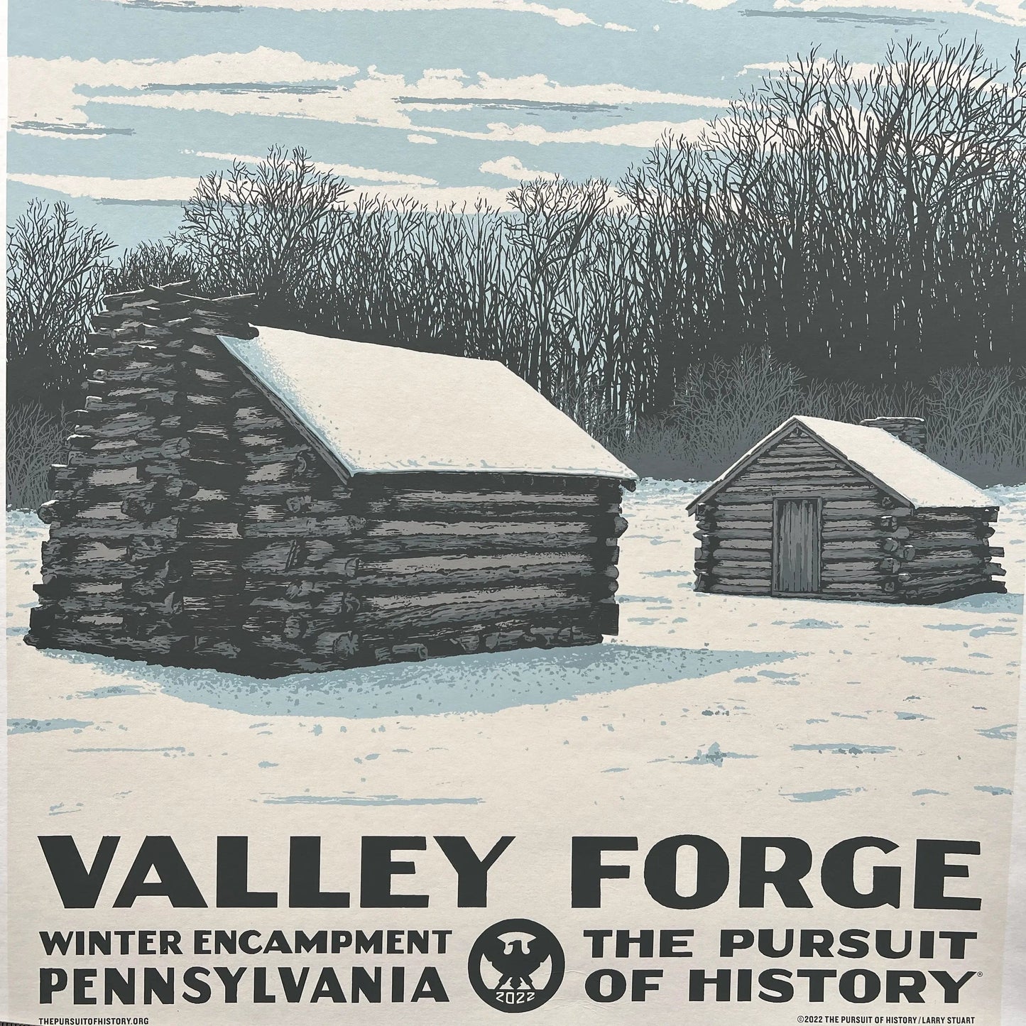 Valley Forge limited edition print — Signed and numbered — Only 200 printed