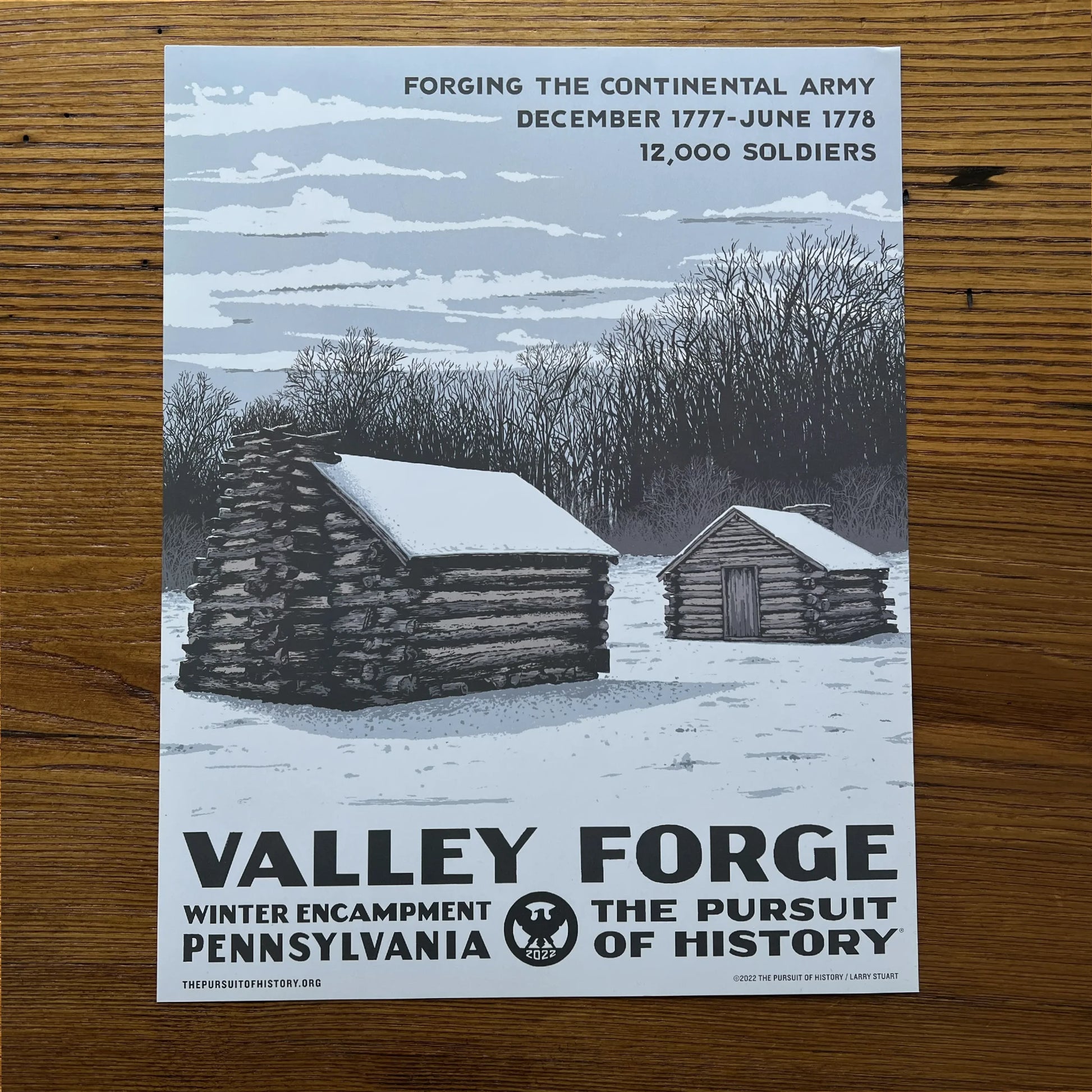 Valley Forge as a Small poster from The History List store